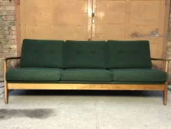 Pamono Mid-Century Modern 3-Seater Sofa Daybed by Eugen Schmidt for Soloform><noscript><img width=