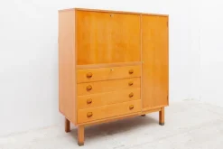 Best Pamono Mid-Century Modern Secretaire, Belgium, 1960s