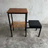 Pamono Mid-Century Modern Side Table with Magazine Rack> Magazine Racks