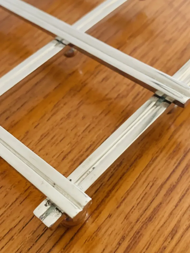 Pamono Mid-Century Modern Silver Plated Extending Trivet by Jacques Adnet, 1950s> Dinnerware Accessories