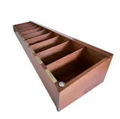 Pamono Mid-Century Modern Storage Shelf in Teak, 1960s, Set of 2><noscript><img width=