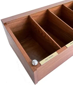 Pamono Mid-Century Modern Storage Shelf in Teak, 1960s, Set of 2><noscript><img width=