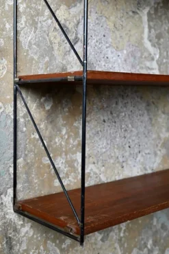 Pamono Mid-Century Modern String Shelf, 1950s><noscript><img width=