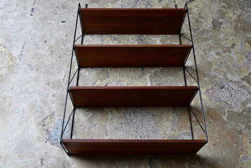 Pamono Mid-Century Modern String Shelf, 1950s> Shelves & Wall Units