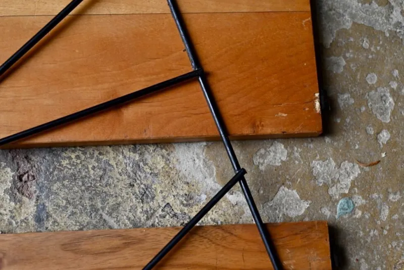 Pamono Mid-Century Modern String Shelf, 1950s> Shelves & Wall Units