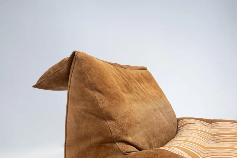 Pamono Mid-Century Modern Suede Bambole Daybed by Mario Bellini for C&b Italia, 1970s> Daybeds & Chaises Lounges