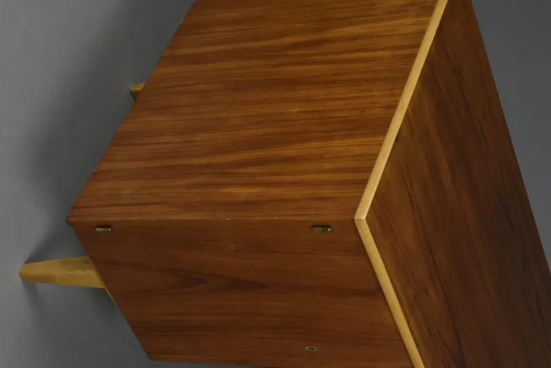 Pamono Mid-Century Modern Swedish Double-Sided Desk in Teak, 1960s> Desks