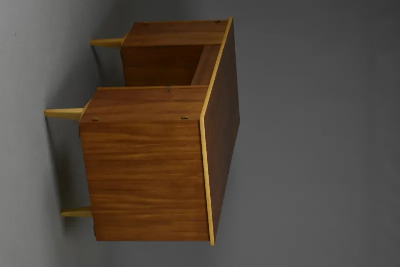 Pamono Mid-Century Modern Swedish Double-Sided Desk in Teak, 1960s> Desks