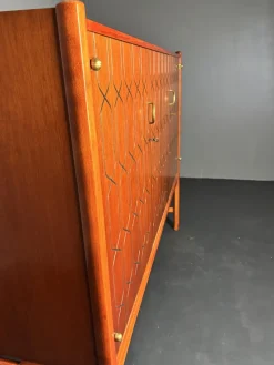Pamono Midcentury Modern Swedish Sideboard Cabinet by David Rosen for Westbergs Möbler, 1953><noscript><img width=