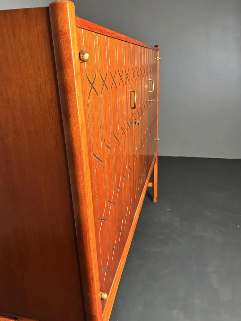 Pamono Midcentury Modern Swedish Sideboard Cabinet by David Rosen for Westbergs Möbler, 1953> Sideboards & Buffets
