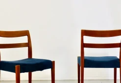 Discount Pamono Mid-Century Modern Swedish Teak Dining Chairs by Nils Jonsson for Troeds, 1960s, Set of 4