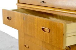 Pamono Mid-Century Modern Swedish Teak Cabinet by Egon Ostergaard, 1960s><noscript><img width=