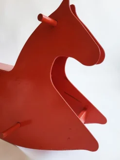 Pamono Mid-Century Modern Swiss Rocking Horse, 1960s