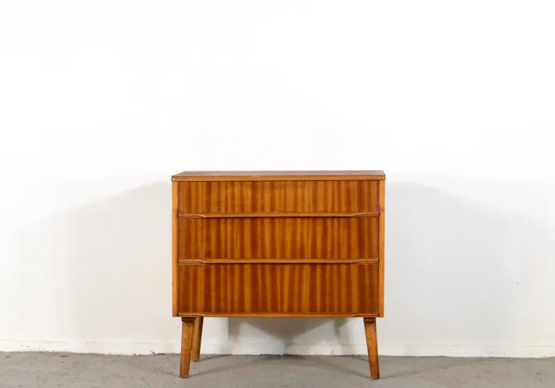 Best Pamono Mid-Century Modern Teak Chest of Drawers, 1960s