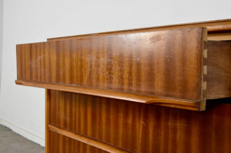 Best Pamono Mid-Century Modern Teak Chest of Drawers, 1960s