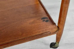 Best Pamono Mid-Century Modern Teak Cocktail Trolley from White & Newton