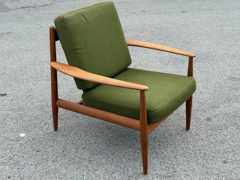 Hot Pamono Mid-Century Modern Teak Lounge Chairs attributed to Grete Jalk for France & Søn / France & Daverkosen, Denmark, 1960s, Set of 2