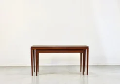 Pamono Midcentury Modern Teak Nesting Tables, 1960s, Set of 2> Coffee & Side Tables