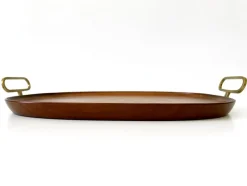 Hot Pamono Mid-Century Modern Teak Serving Tray by Carl Auböck, Austria, 1950s