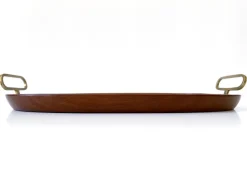 Hot Pamono Mid-Century Modern Teak Serving Tray by Carl Auböck, Austria, 1950s