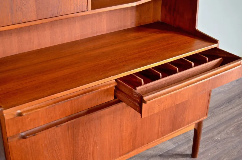 Pamono Mid-Century Modern Teak Secretaire from McIntosh, 1960s> Secretaires