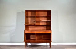 Pamono Mid-Century Modern Teak Secretaire from McIntosh, 1960s><noscript><img width=