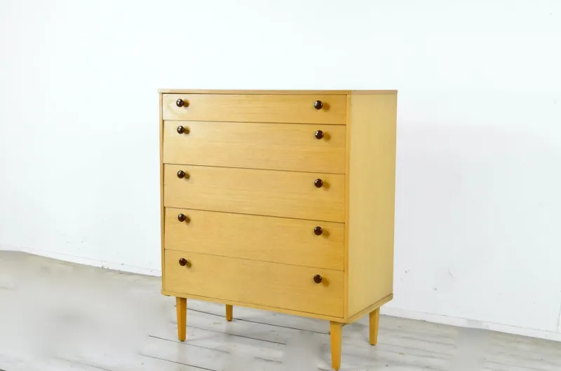 Online Pamono Mid-Century Modern Teak Tallboy from Avalon, 1960s
