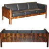 Pamono Mid-Century Modern Three-Seater Sofa in Hardwood, 1966