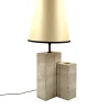 Pamono Mid-Century Modern Travertine Sculptural Table Lamp, Italy, 1960s> Table Lamps