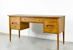 New Pamono Mid-Century Modern Walnut Desk from A Younger Ltd, 1960s