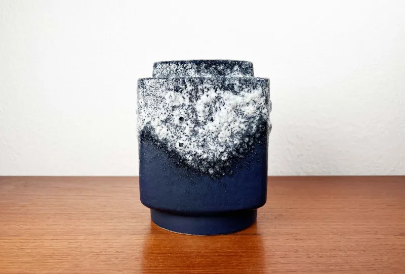 Pamono Mid-Century Modern West German Pottery WGP Fat Lava Planter from Dümler & Breiden, 1960s> Planters And Jardiniere