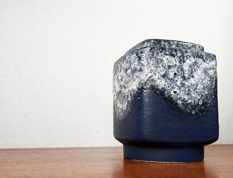 Pamono Mid-Century Modern West German Pottery WGP Fat Lava Planter from Dümler & Breiden, 1960s> Planters And Jardiniere