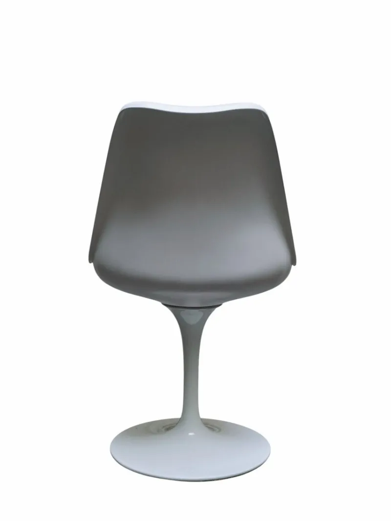 Pamono Mid-Century Modern White Tulip Base Dining Chair by Eero Saarinen, Italy, 1970s> Side Chairs & Dining Chairs