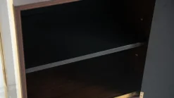Hot Pamono Mid-Century Modern Wood and Brass Bookcase attributed to Jules Wabbes, 1960s