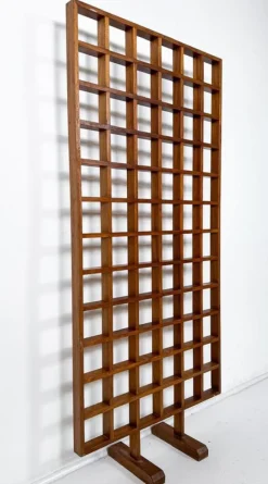 Pamono Mid-Century Modern Wooden Screen, 1960s><noscript><img width=