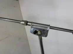 Pamono Mid-Century Modernist French Industrial Steel Floor Lamp from Ferdinand Solère, 1950s><noscript><img width=