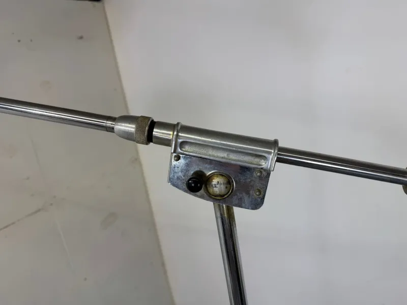 Pamono Mid-Century Modernist French Industrial Steel Floor Lamp from Ferdinand Solère, 1950s> Floor Lamps