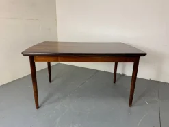 Discount Pamono Mid-Century Modernist Rosewood Extendable Dining Table, Denmark, 1950s