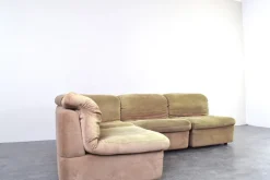 Pamono Mid-Century Modular Corner Sofa from Rolf Benz, 1970s><noscript><img width=