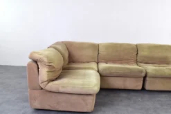 Pamono Mid-Century Modular Corner Sofa from Rolf Benz, 1970s><noscript><img width=