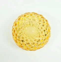 Pamono Mid-Century Murano Bubble Glass Lenti Series Bowl attributed to Ercole Barovier for Barovier & Toso, Italy, 1940s-1950s