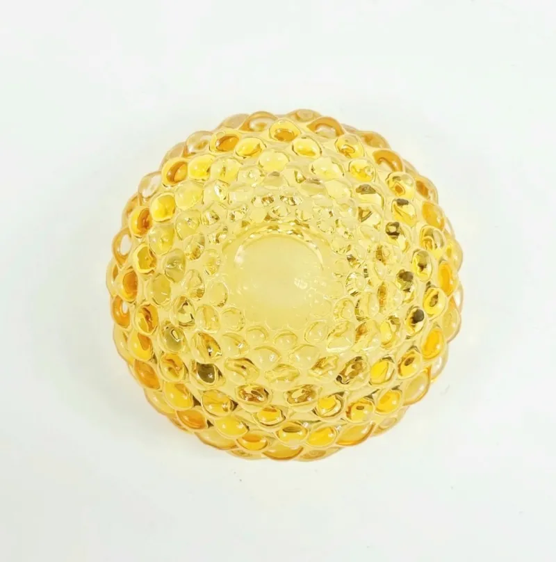 Pamono Mid-Century Murano Bubble Glass Lenti Series Bowl attributed to Ercole Barovier for Barovier & Toso, Italy, 1940s-1950s