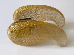 Pamono Mid-Century Murano Glass Push & Pull Door Handles attributed to Seguso Vetri Darte, 1950s><noscript><img width=