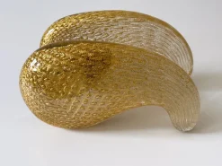 Pamono Mid-Century Murano Glass Push & Pull Door Handles attributed to Seguso Vetri Darte, 1950s><noscript><img width=