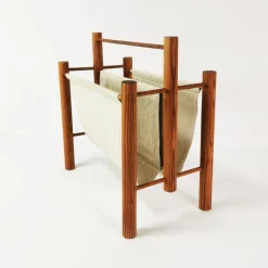 Pamono Mid-Century Newspaper Rack, Denmark, 1970s><noscript><img width=