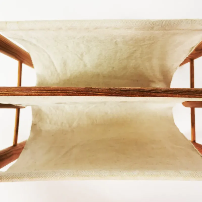 Pamono Mid-Century Newspaper Rack, Denmark, 1970s> Magazine Racks