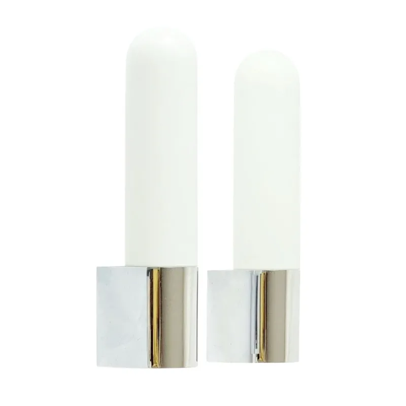 Pamono Mid-Century Opaline Glass & Chrome Wall Lights from Limburg, Germany, 1970s, Set of 2> Wall Lights & Sconces