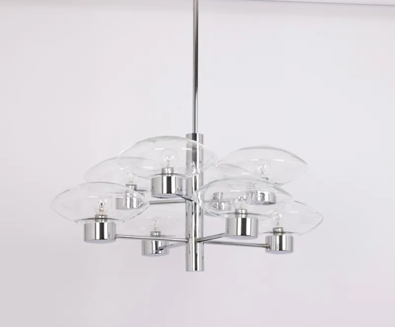 Online Pamono Mid-Century Orbital Pendant Lamp attributed to Kaiser Idell / Kaiser Leuchten, Germany, 1970s