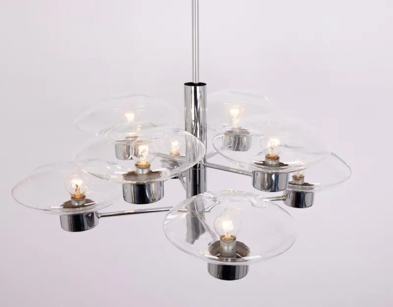 Online Pamono Mid-Century Orbital Pendant Lamp attributed to Kaiser Idell / Kaiser Leuchten, Germany, 1970s