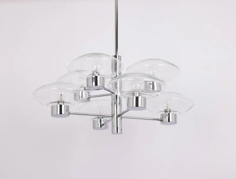 Online Pamono Mid-Century Orbital Pendant Lamp attributed to Kaiser Idell / Kaiser Leuchten, Germany, 1970s